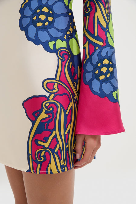 Lemuria Placee Mini Supremes Swing Dress