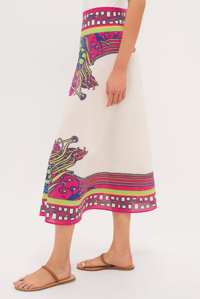 Lemuria Placee Sarong Skirt