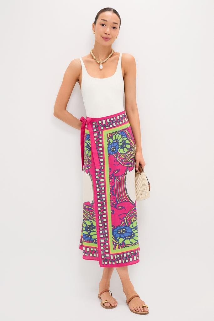 Lemuria Placee Sarong Skirt
