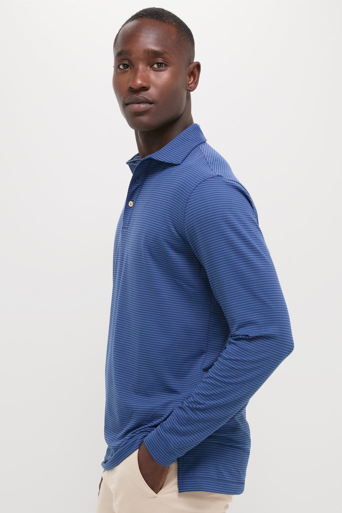 YAECA PARK｜24SS Long Sleeve Polo（Navy・L） YAECA PARK｜24SS Long Sleeve Polo（Navy・L） - メルカリ