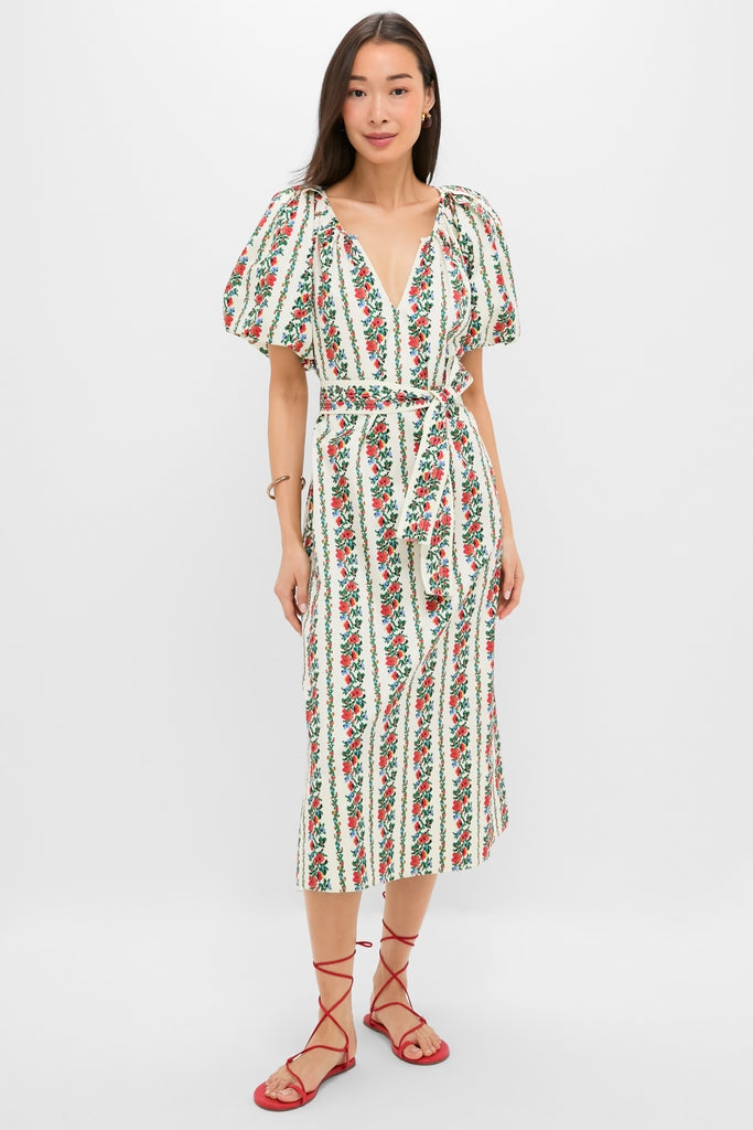 Tapestry Floral Fairground Dress