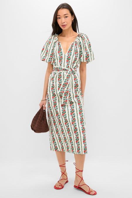 Tapestry Floral Fairground Dress