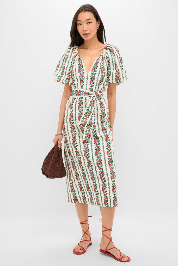 Tapestry Floral Fairground Dress