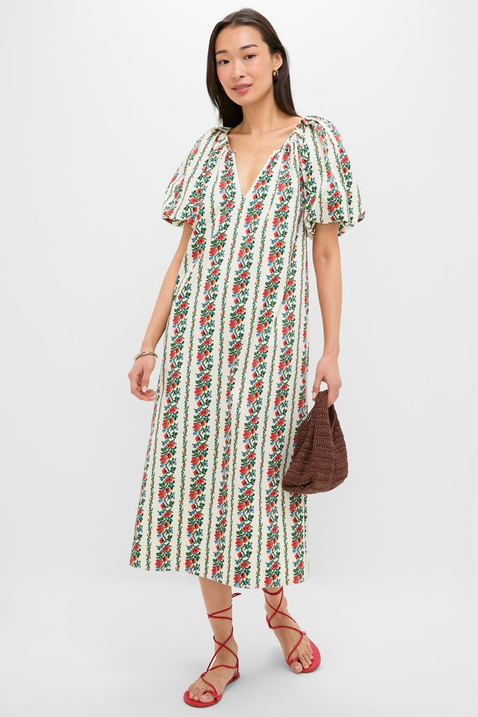 Tapestry Floral Fairground Dress