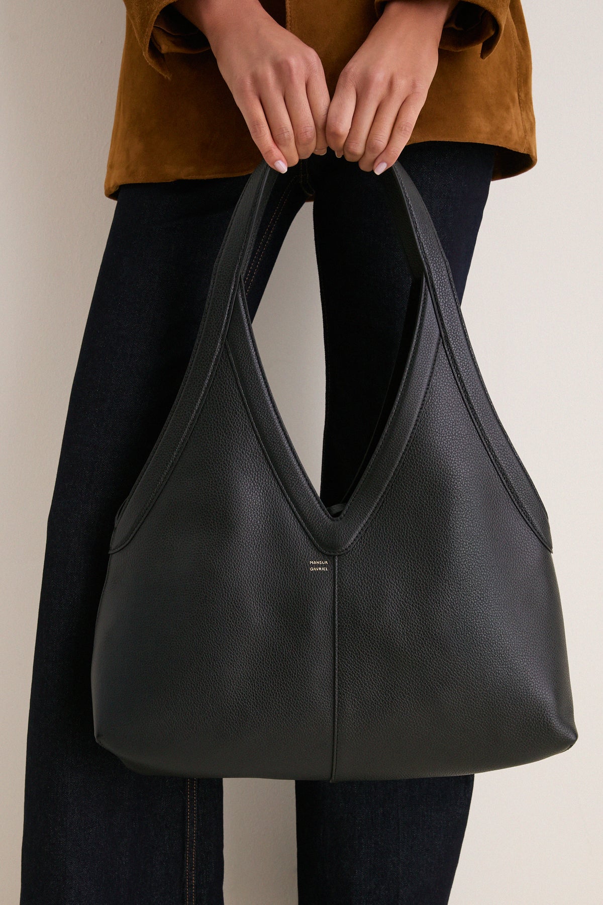 Black Soft M Tote
