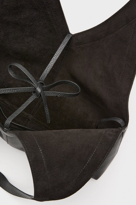 Black Soft M Tote