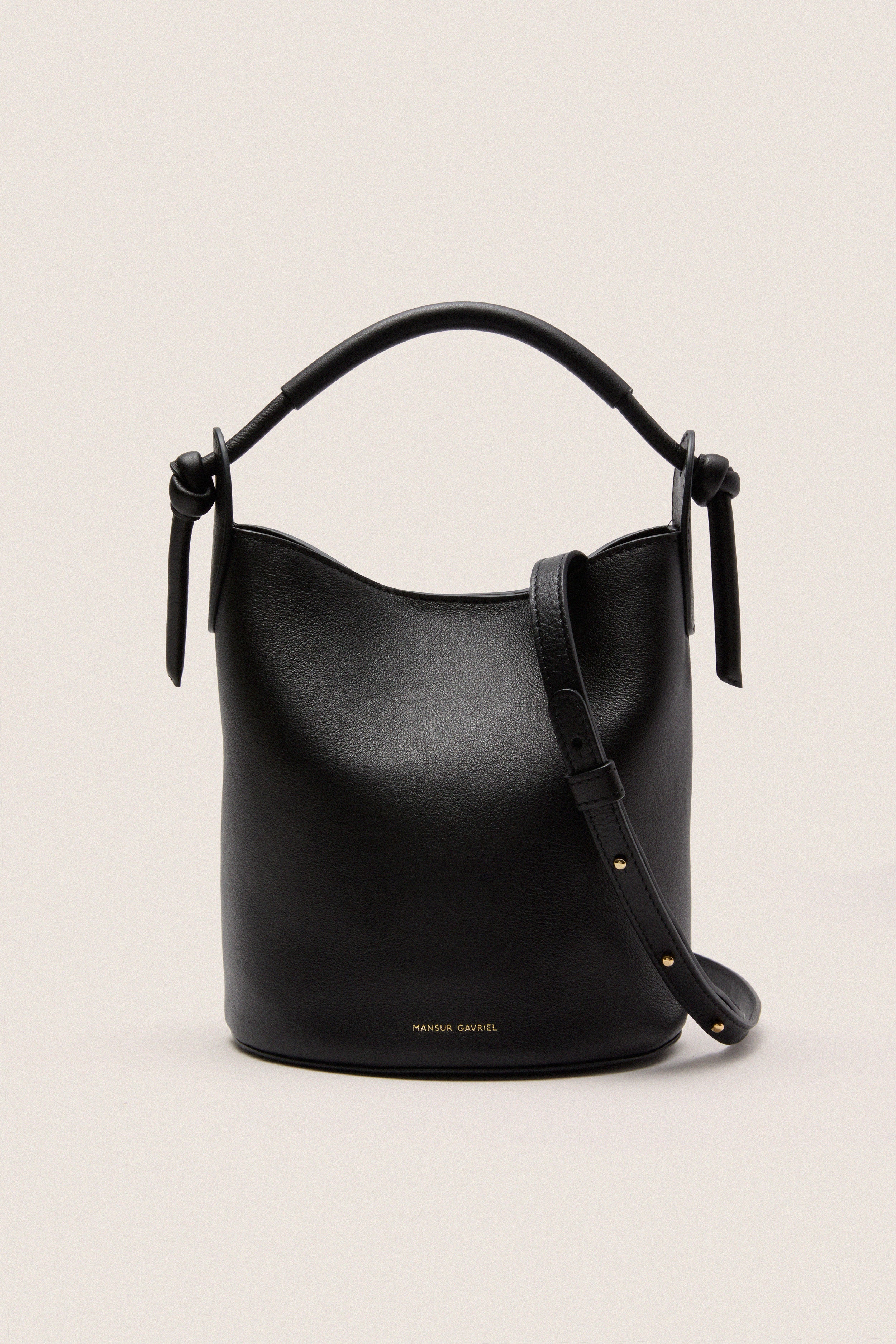 Black Mini Fortuna Bucket | Mansur Gavriel