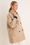 Hazelnut Manna Raincoat