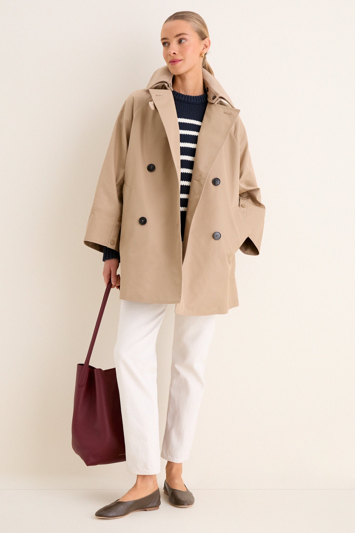 Hazelnut Manna Raincoat