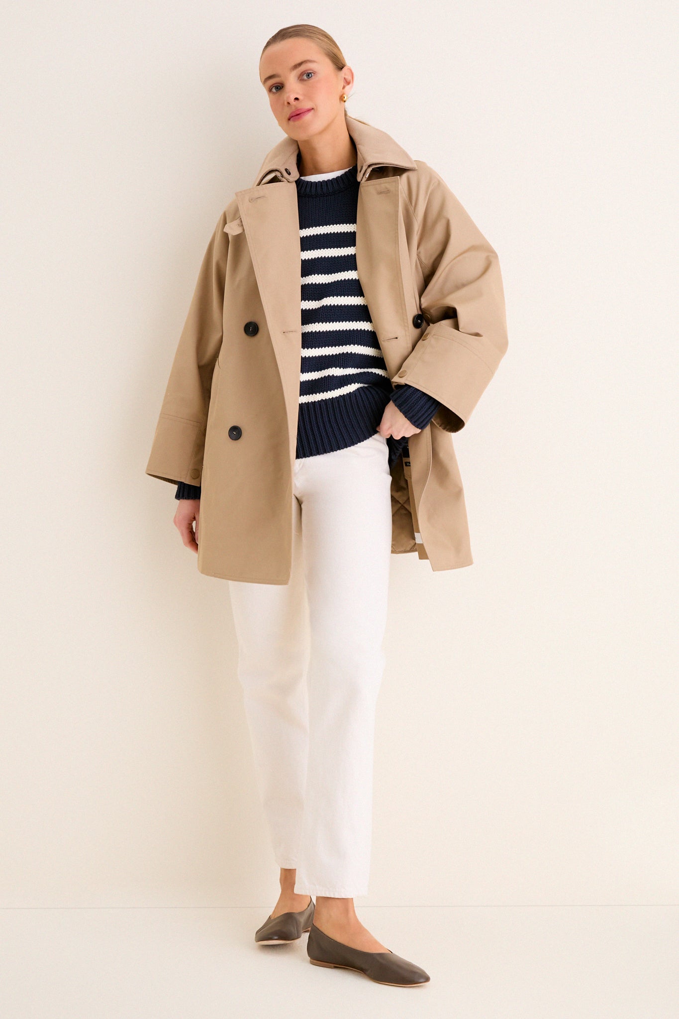 Hazelnut Manna Raincoat