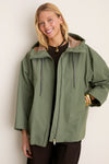 Olive Green Bella Raincoat