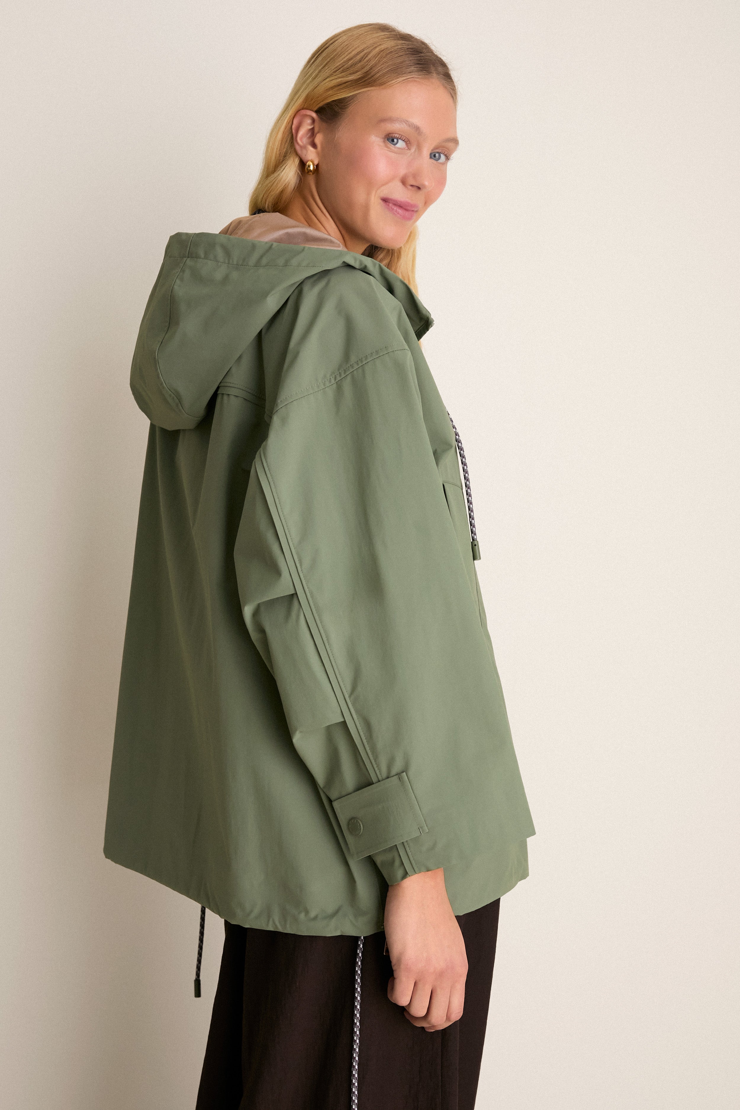 Olive Green Bella Raincoat | Weekend Max Mara | Tuckernuck