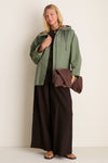 Olive Green Bella Raincoat