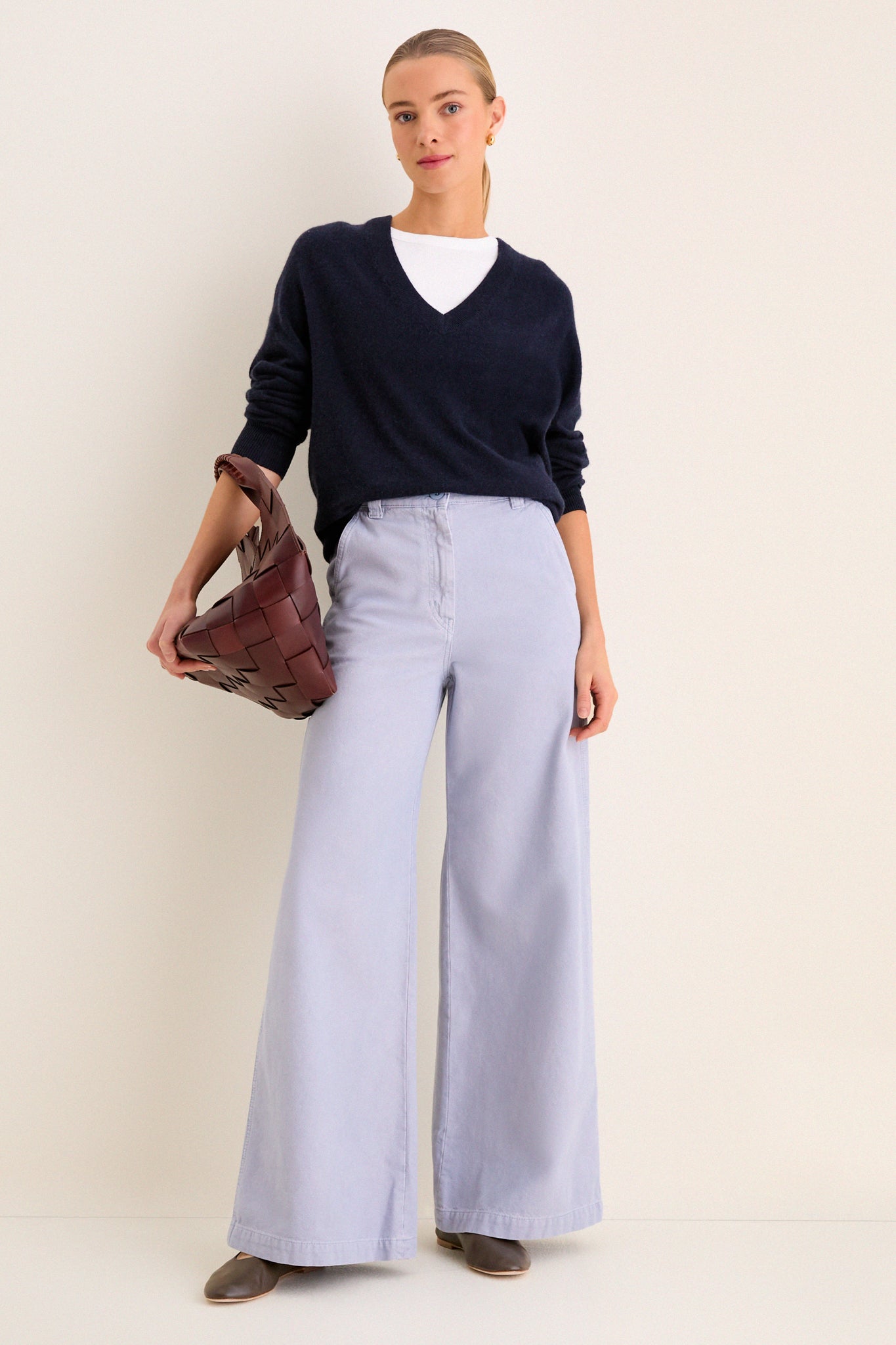 Light Blue Skipper Long Trouser