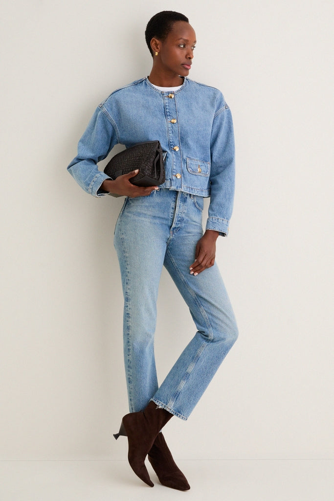 Caspian Blue Blanche Jacket | Anine Bing