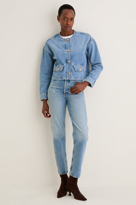 Caspian Blue Blanche Jacket