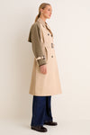 Beige Canasta Raincoat