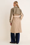 Beige Canasta Raincoat