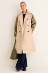 Beige Canasta Raincoat
