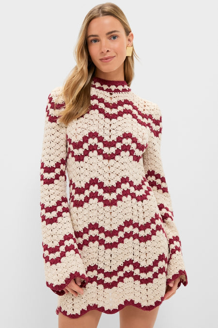 Off-White Romy Ruby Stripe Dress