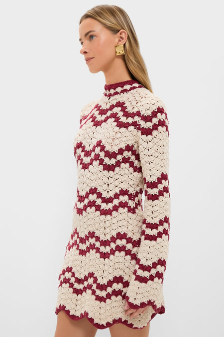 Off-White Romy Ruby Stripe Dress