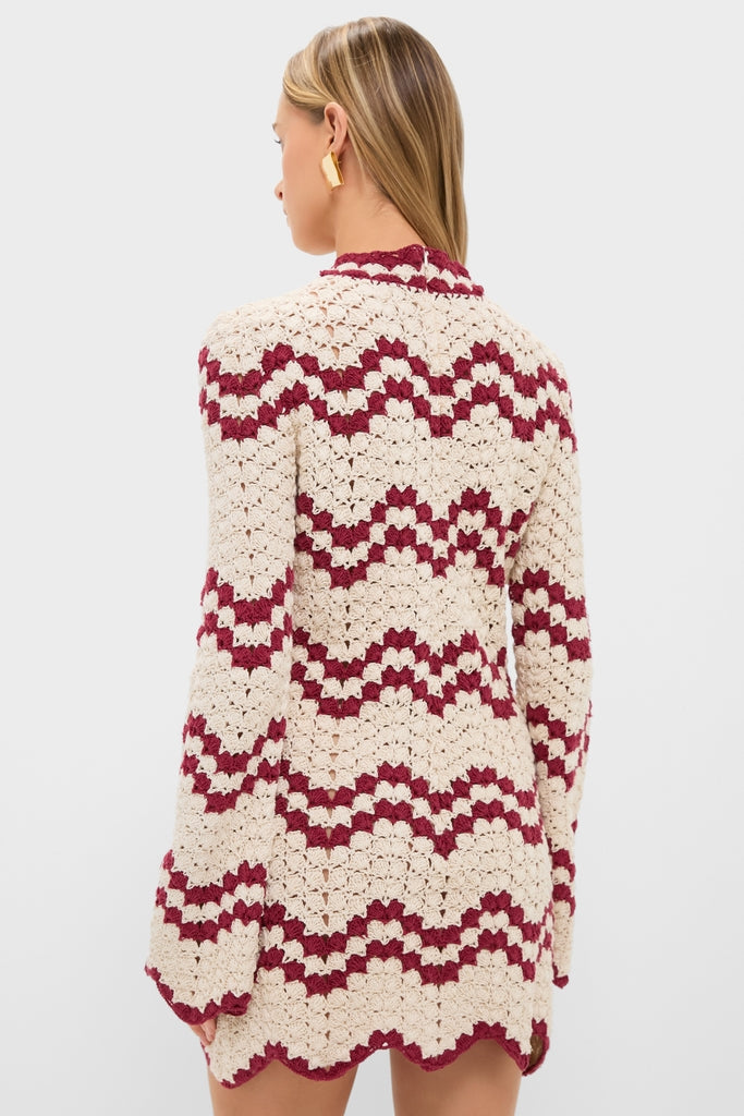 Off-White Romy Ruby Stripe Dress