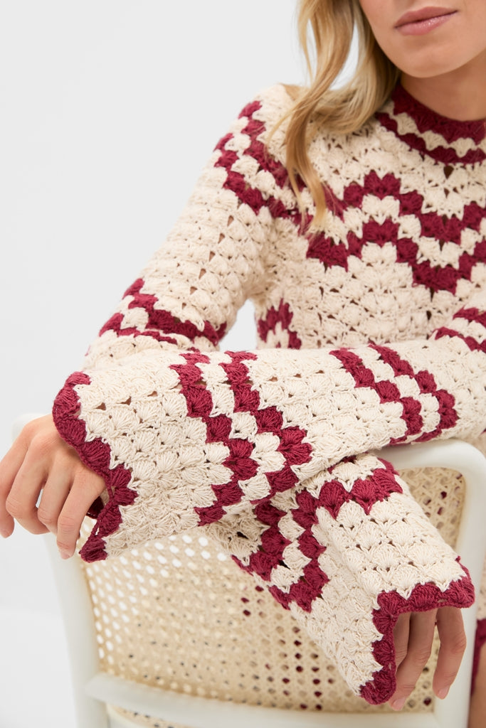 Off-White Romy Ruby Stripe Dress