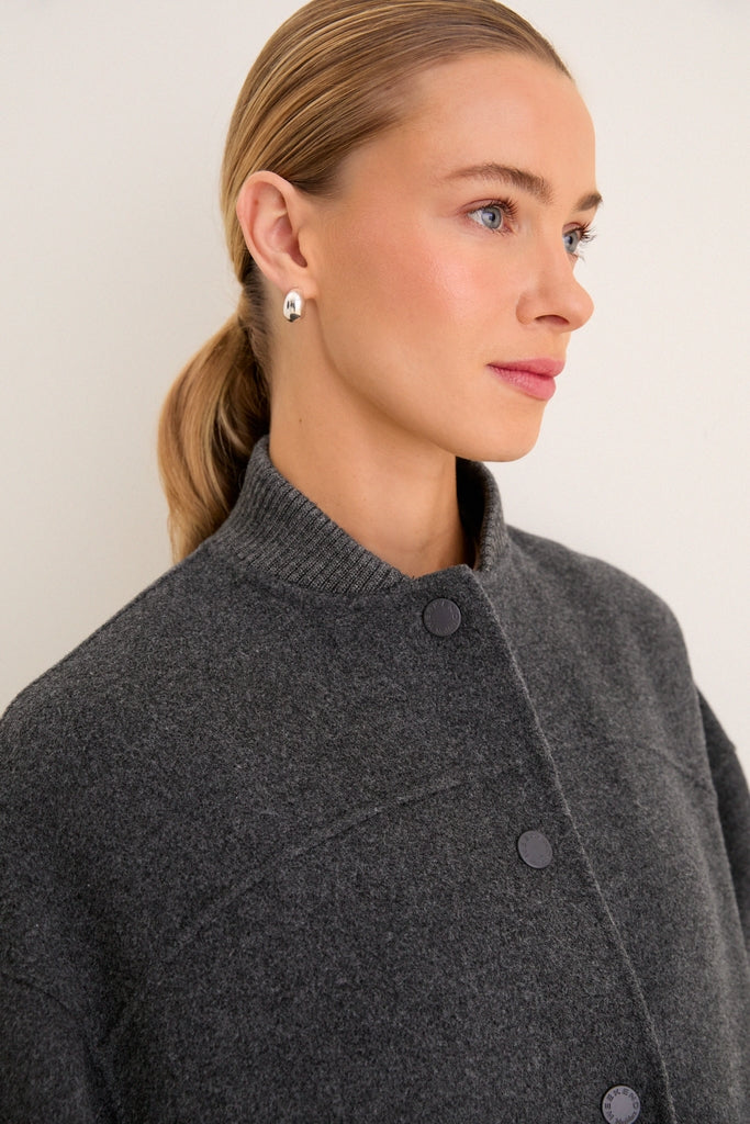 Dark Grey Alamaro Coat