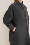 Dark Grey Alamaro Coat