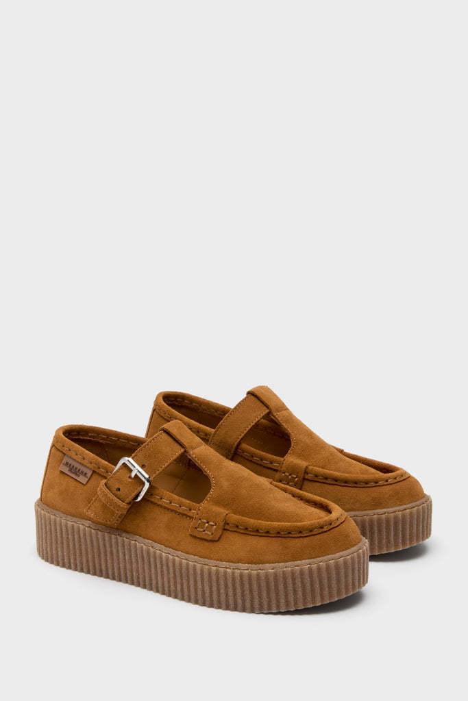 Red Brown Solista Shoes