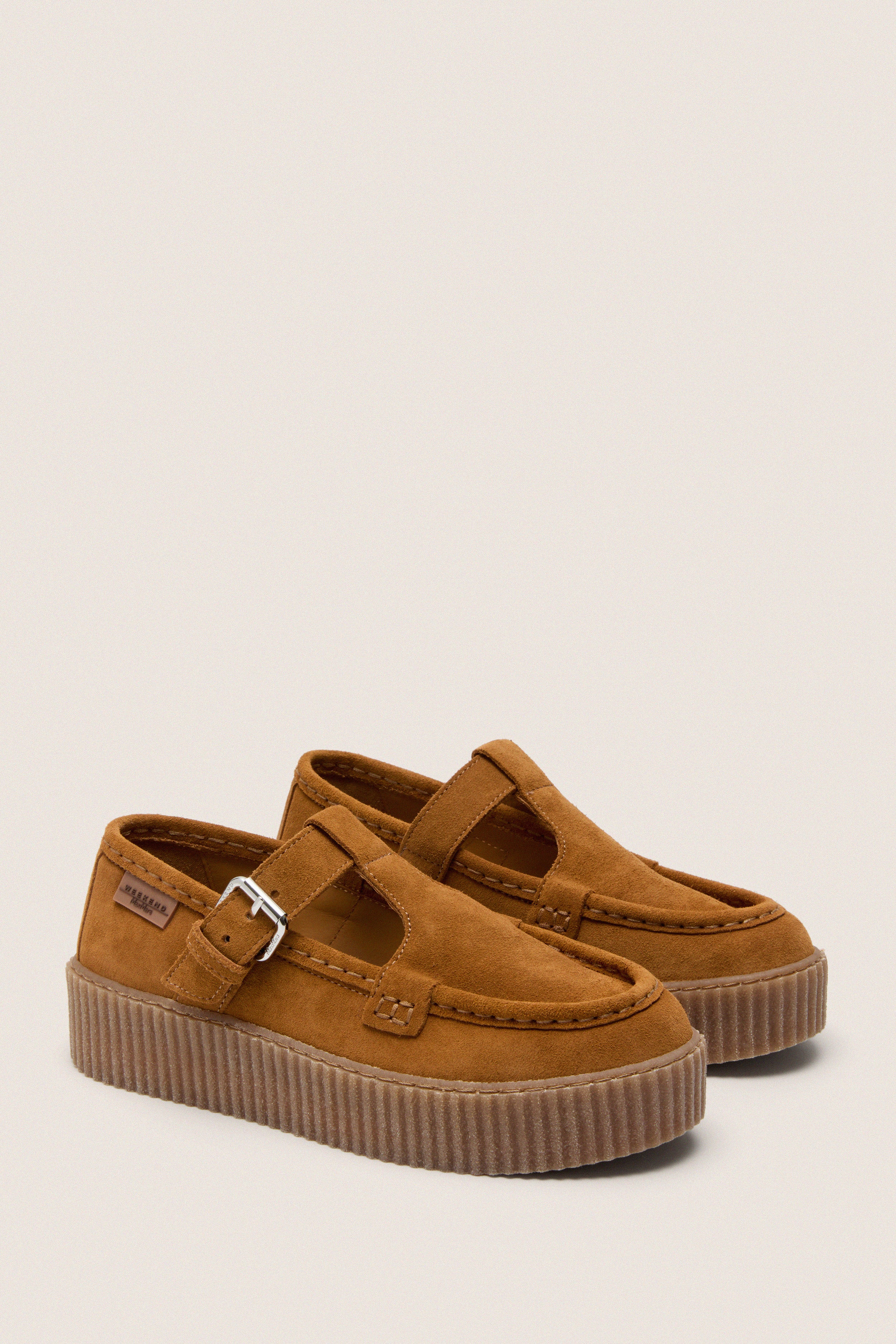 Red Brown Solista Shoes