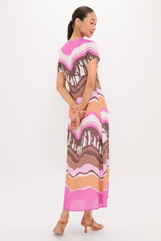 Multi Color Preeti Bloomshade Dress