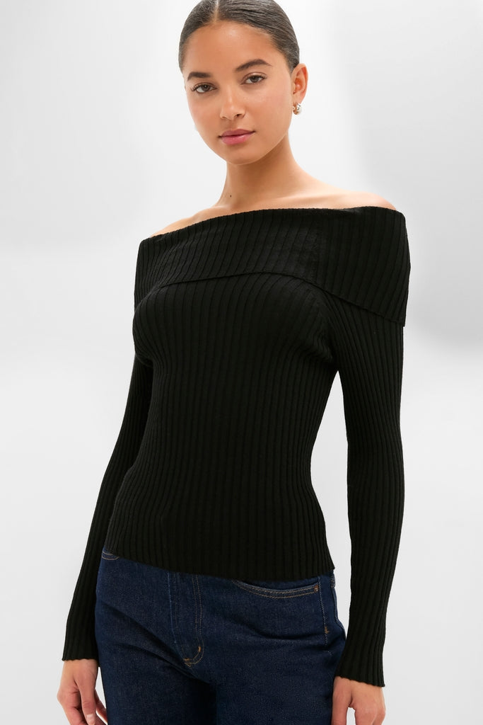 Black Kira Sweater