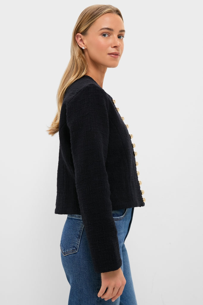 Black Rowan Obsidian Khadi Jacket
