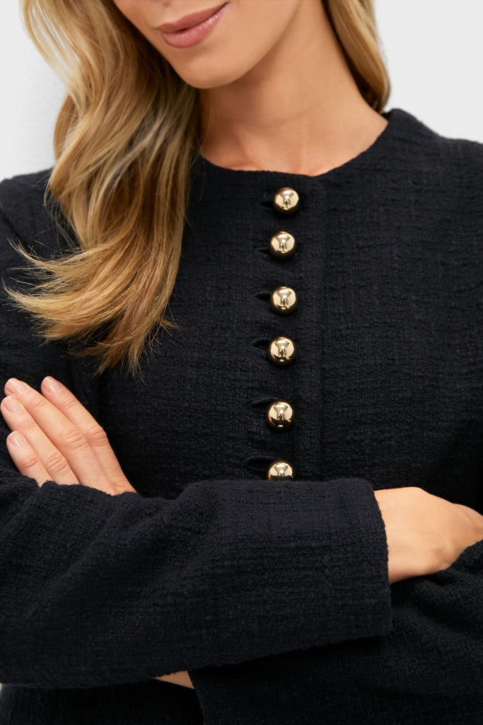 Black Rowan Obsidian Khadi Jacket