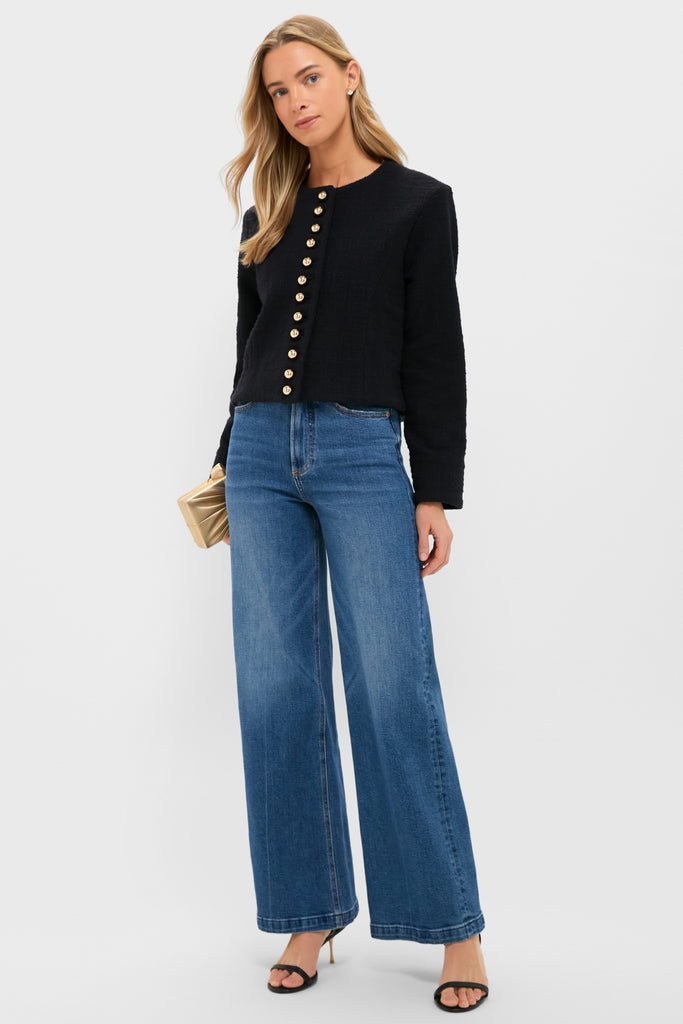 Black Rowan Obsidian Khadi Jacket