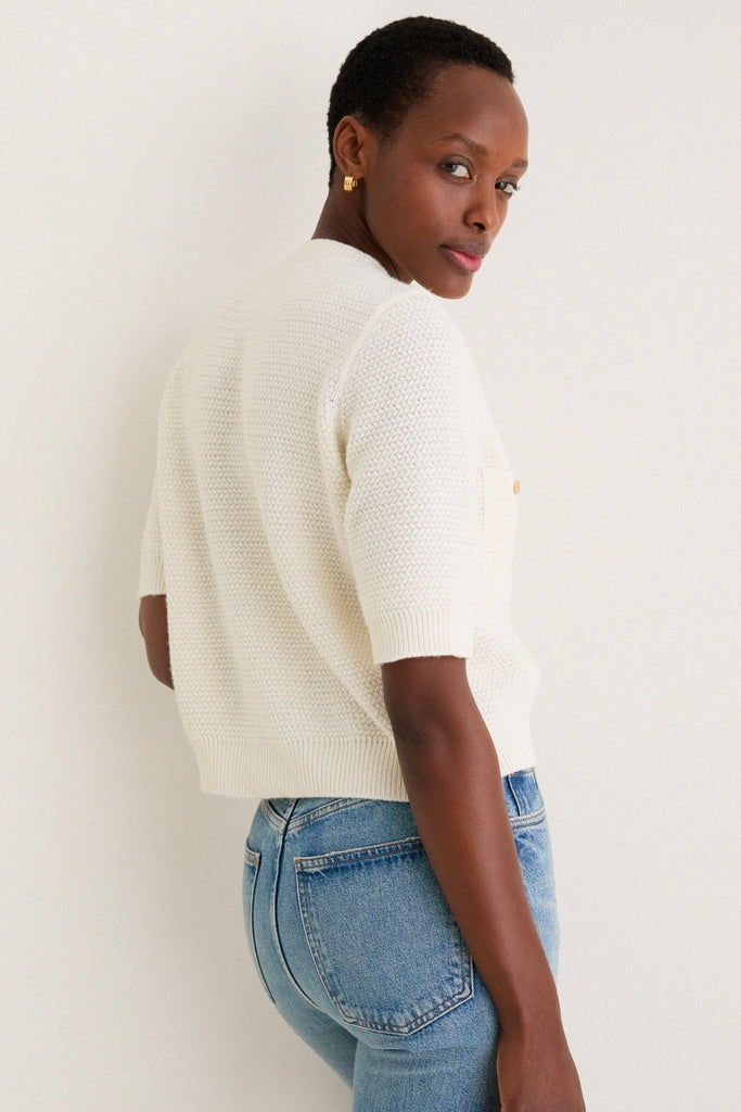 Ivory Christa Cardigan | Anine Bing Ivory Christa Cardigan | Anine Bing