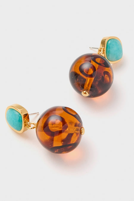 Leopard Pia Earrings