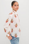 Off-White Kiki Persimmon Flower Shirt