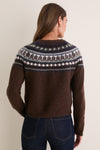Chestnut Charlotte Wool Fairisle Sweater