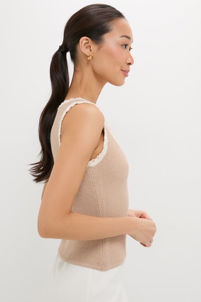 Taupe Willow Top