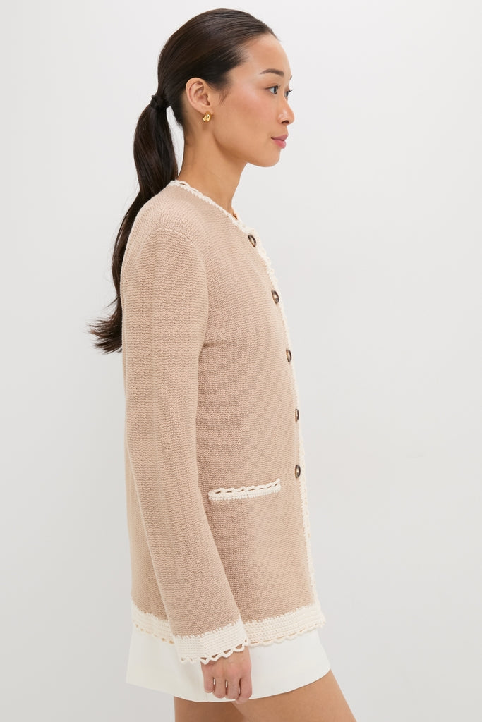 Taupe Willow Cardigan