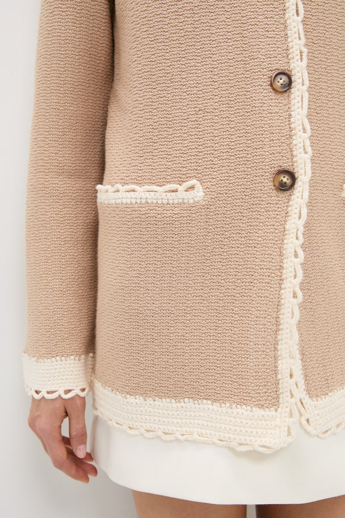 Taupe Willow Cardigan
