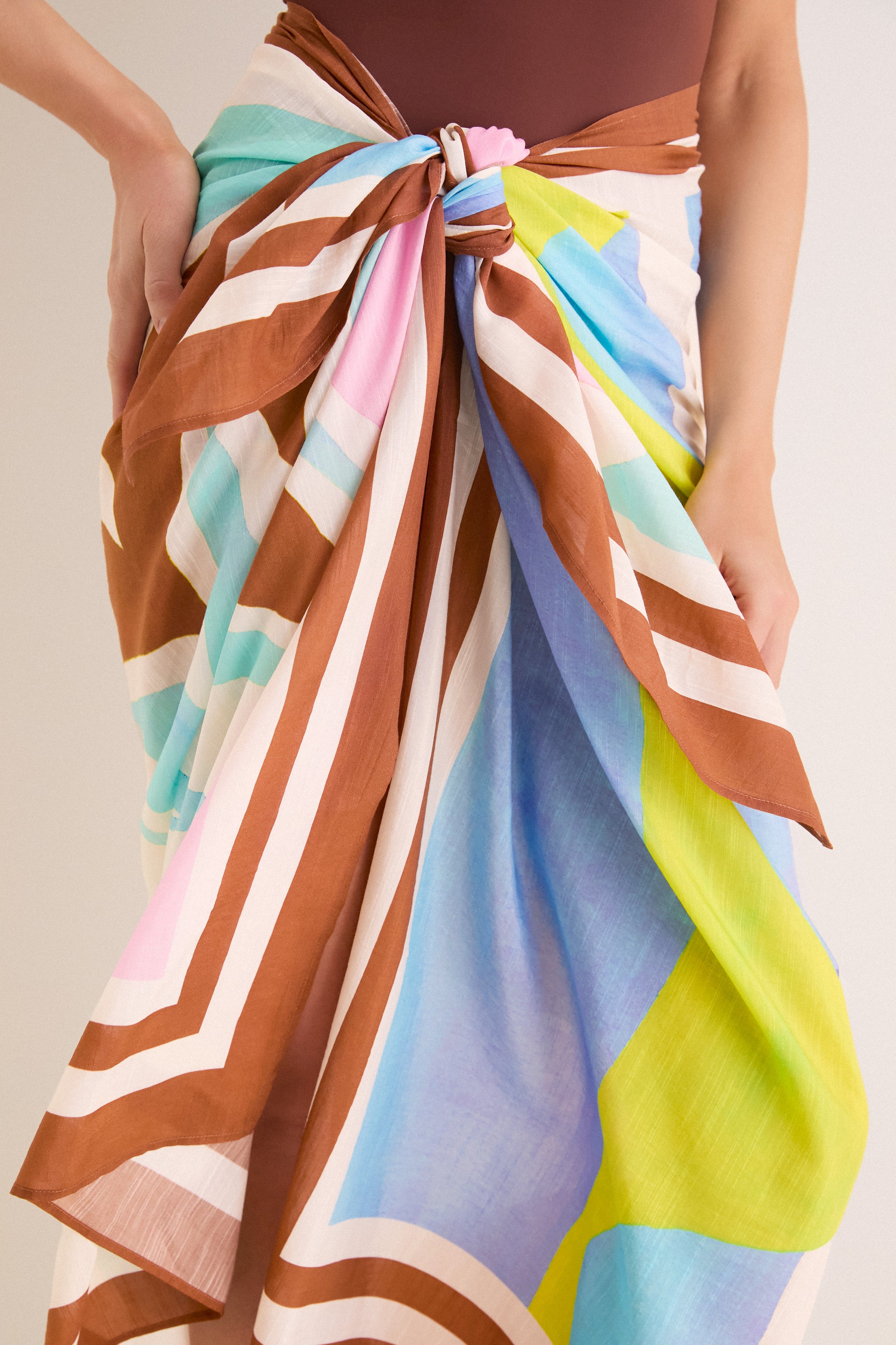 Coast Colorblock Samara Sarong
