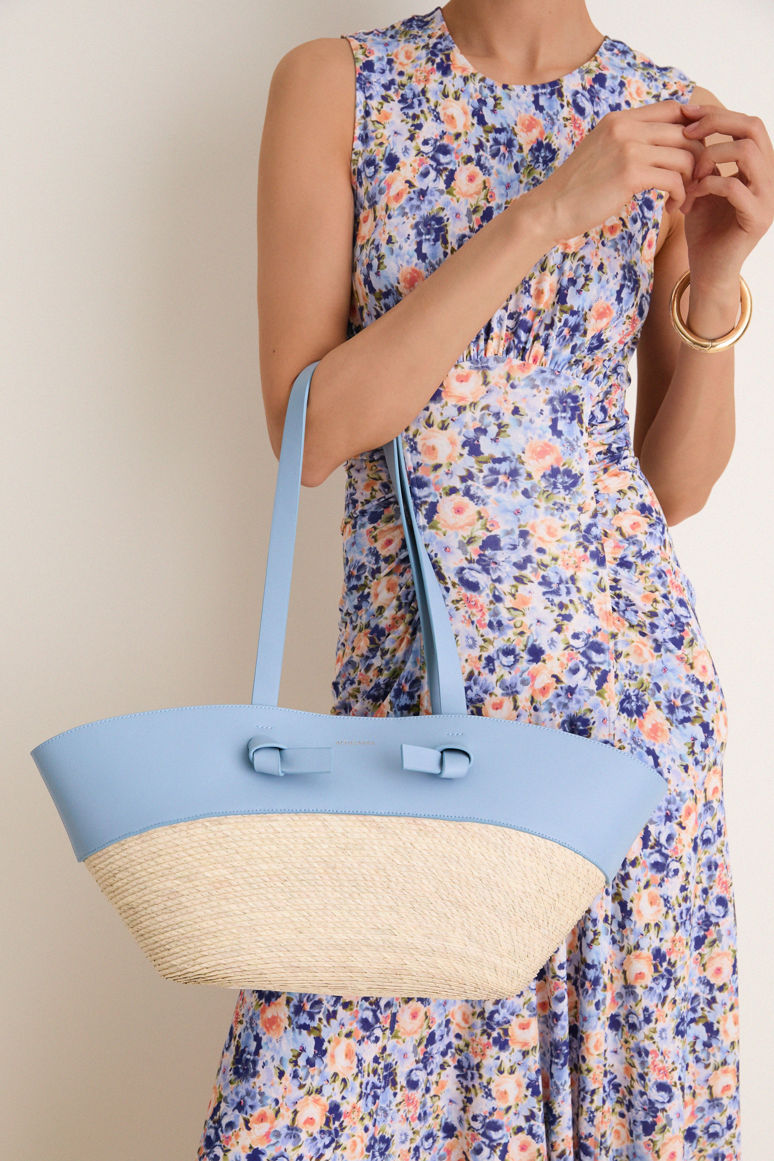 Danube Knot Basket Small Long Handle Tote | Altuzarra
