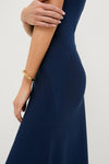Berry Blue Wells Maxi Dress