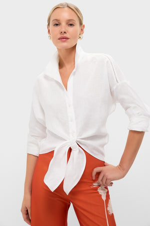 Off-White Obsession Embroidered Shirt