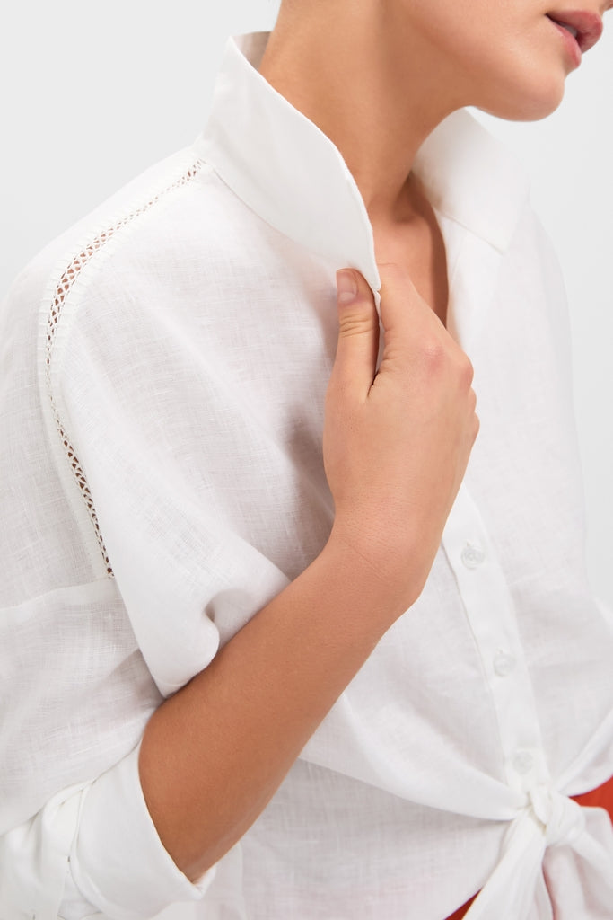 Off-White Obsession Embroidered Shirt