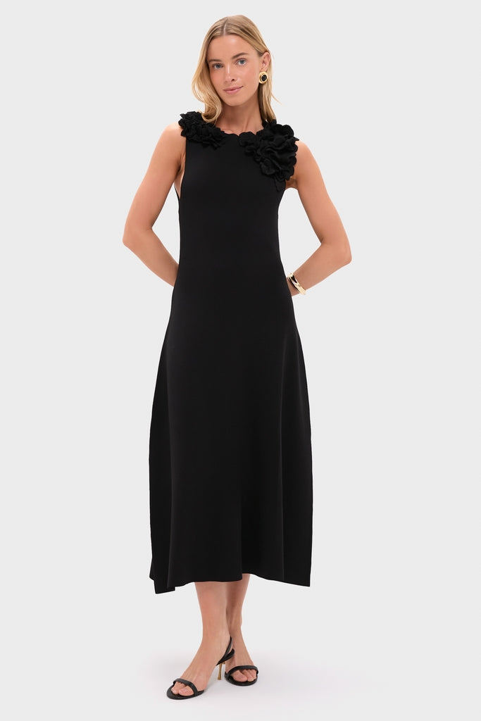 Black Woolfe Maxi Dress | Altuzarra | Tuckernuck