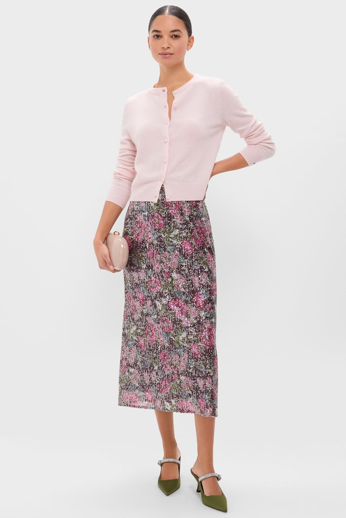 Black Cashmere Riley Cardigan